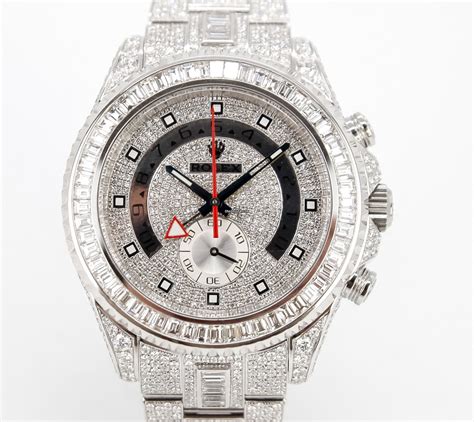 iced out rolex yacht master ii|iced out rolex models.